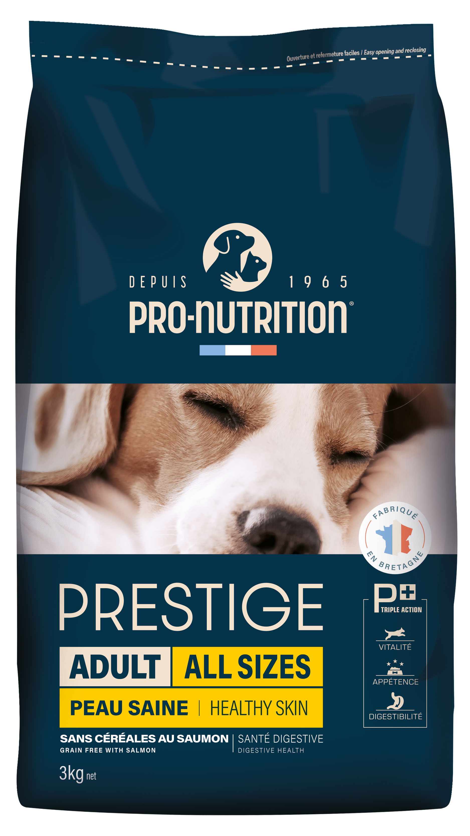 Сухой корм для собак NEW Prestige Adult All Sizes Healthy Skin (3кг)
