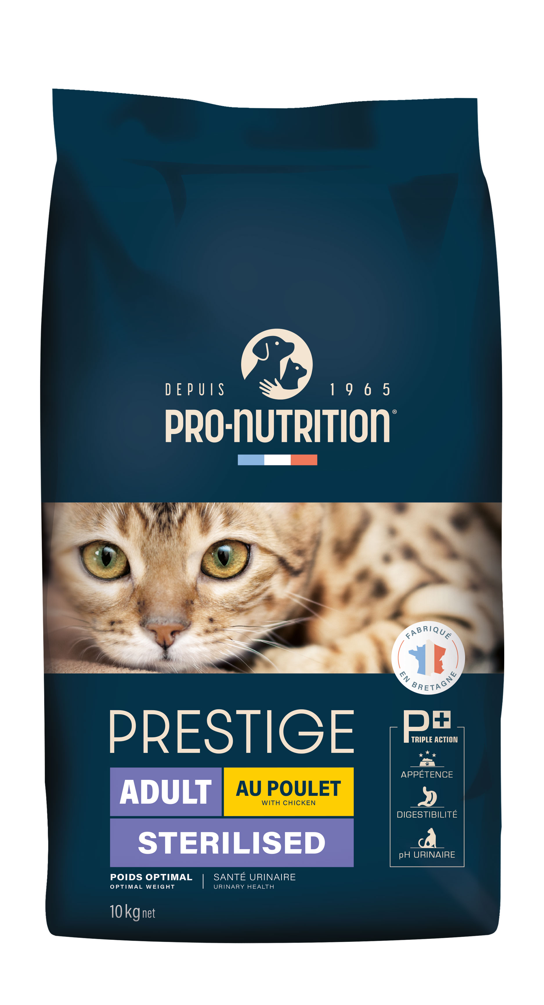 Сухой корм для кошек NEW Prestige Chat Sterilized Au Poulet (10 кг)
