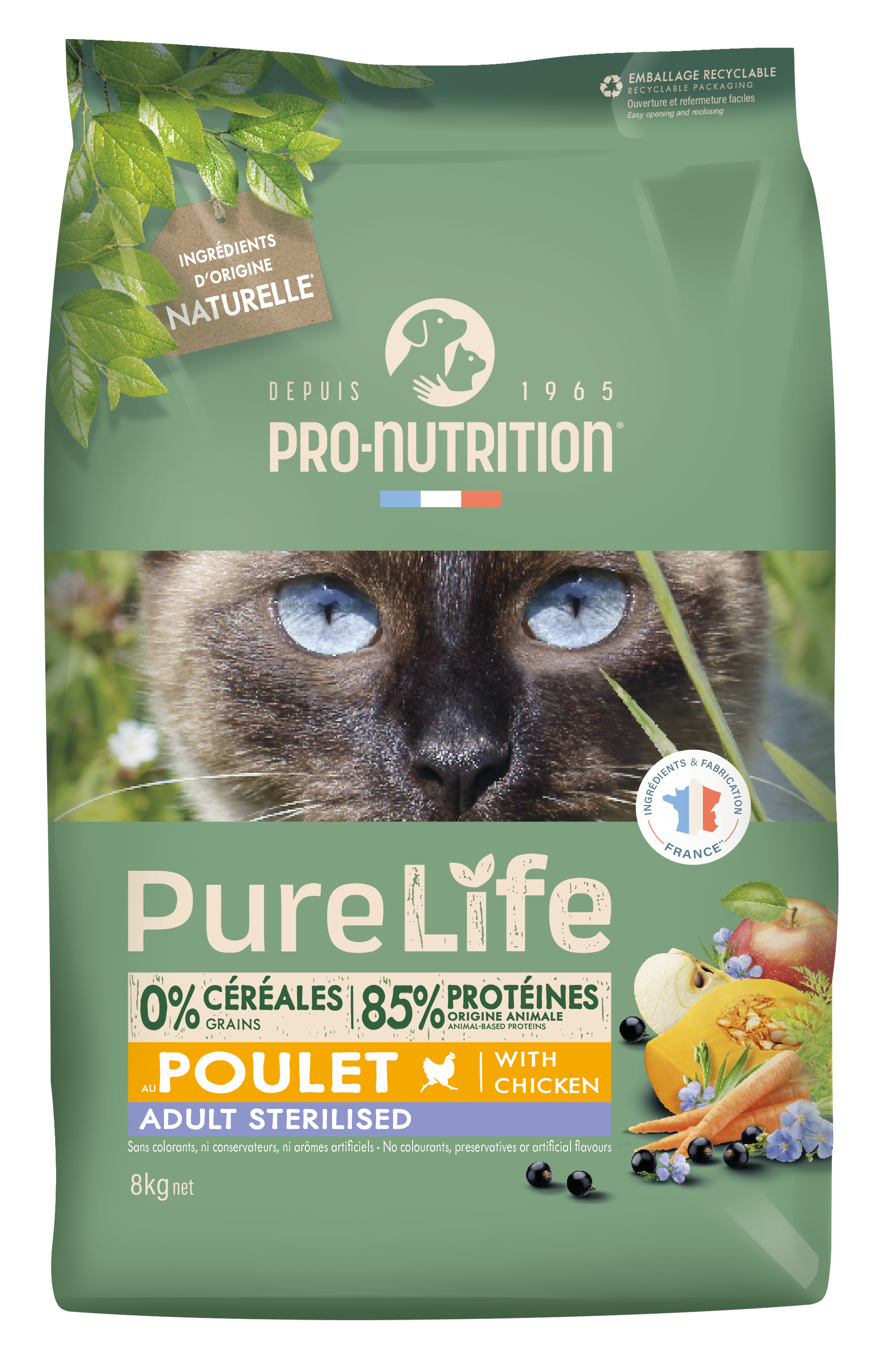 Pure Life Sterilized With Chicken