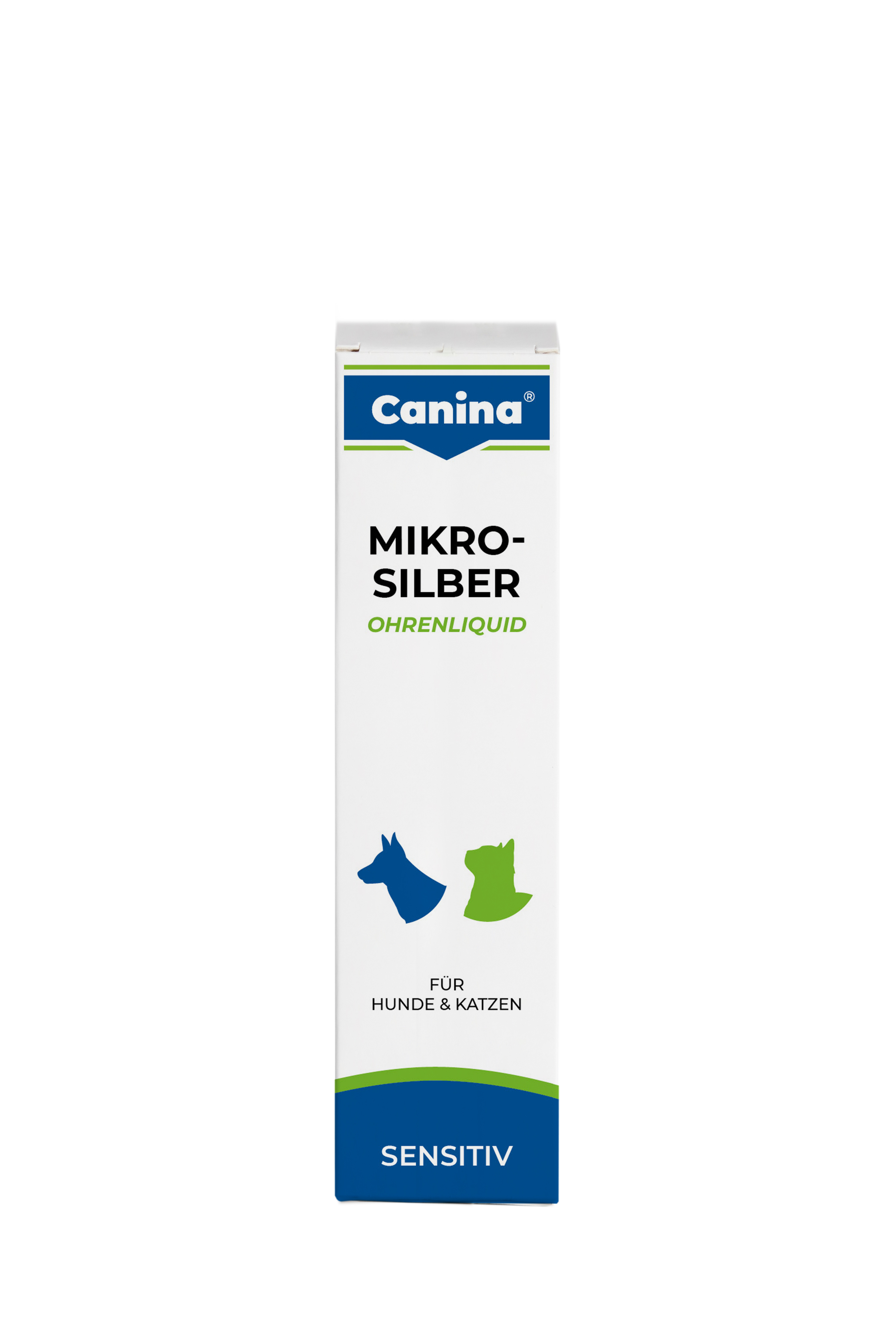 Жидкость для очищения ушей Canina Mikrosilber Ohrenliquid (50мл)
